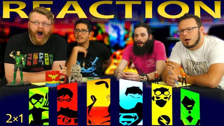 Young Justice 2x1 Reaction