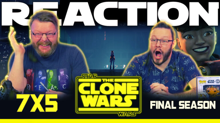 Star Wars The Clone Wars 123 7x5 Reaction