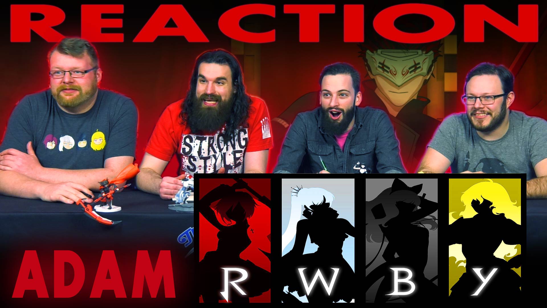 RWBY Volume 6 Adam Character Short Reaction – Blind Wave