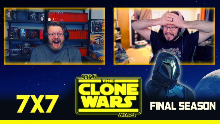 Star Wars The Clone Wars 125 7x7 Reaction