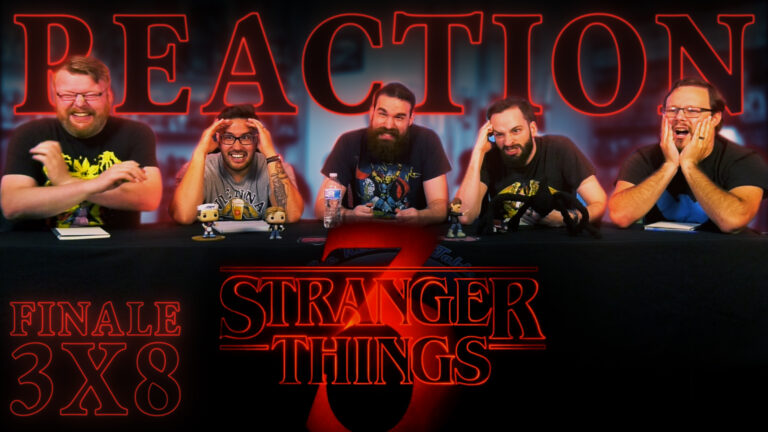 Stranger Things 3x8 Reaction