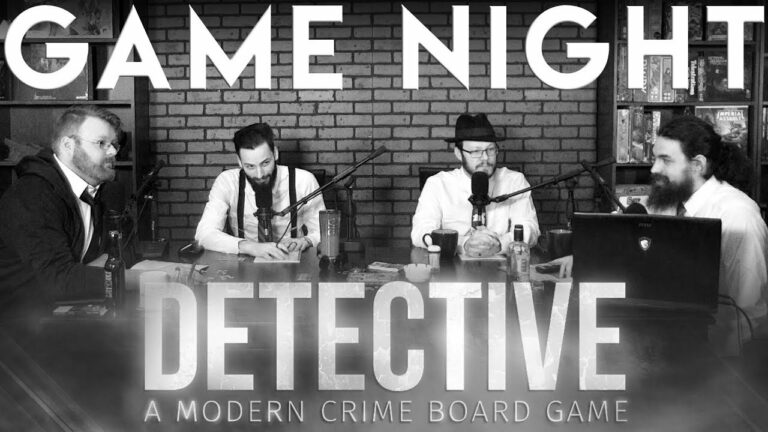 Detective: A Modern Crime Boardgame Game Night