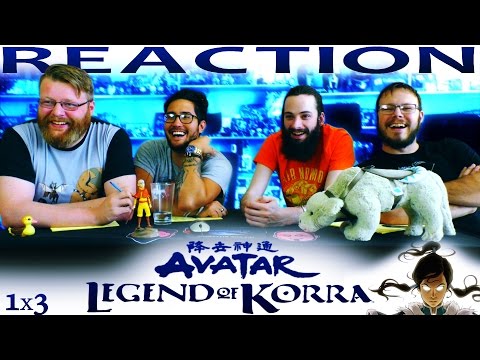 Legend of Korra 1x3 REACTION!!
