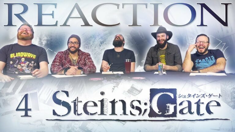Steins Gate 04 Reaction