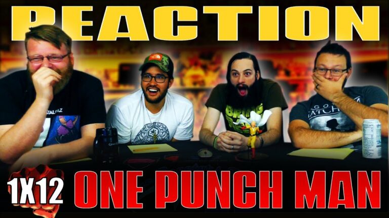 One Punch Man 1×12 REACTION!!