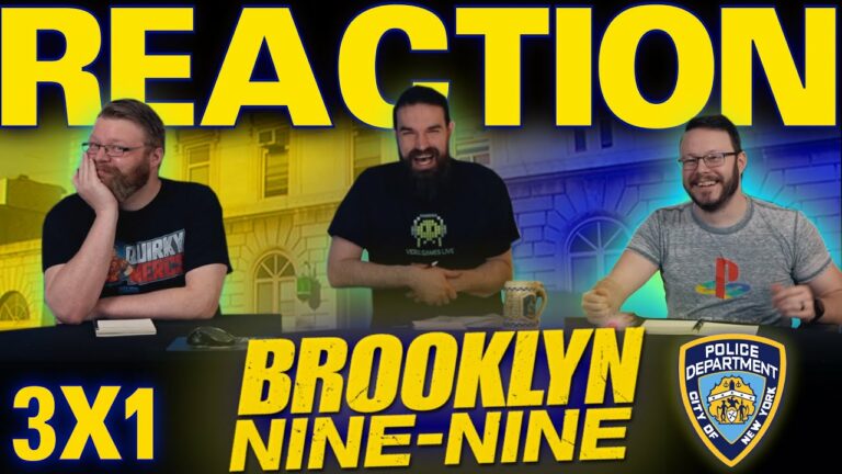 Brooklyn Nine-Nine 3x1 Reaction