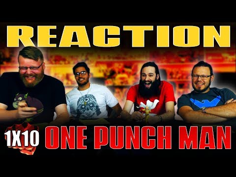 One Punch Man 1x10 REACTION!!
