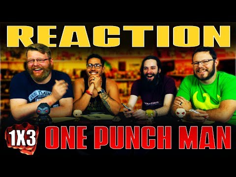 One Punch Man 1x3 REACTION!!