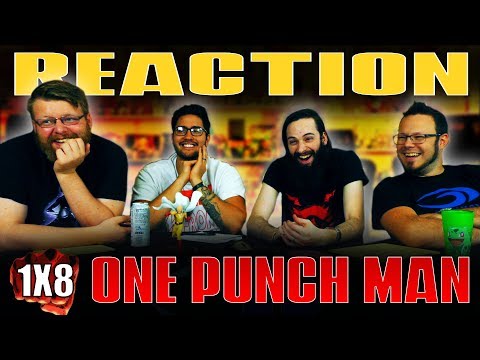 One Punch Man 1x8 REACTION!!