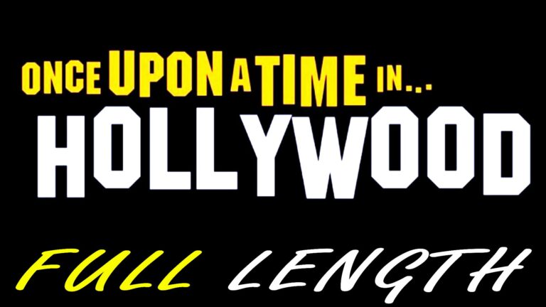 Once Upon A Time In Hollywood FULL