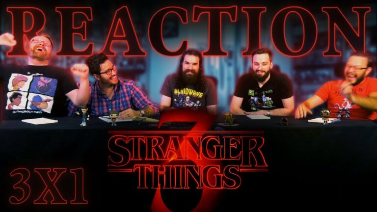 Stranger Things 3x1 Reaction