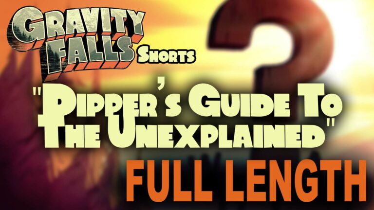 Gravity Falls Shorts Dipper's Guide to the Unexplained FULL