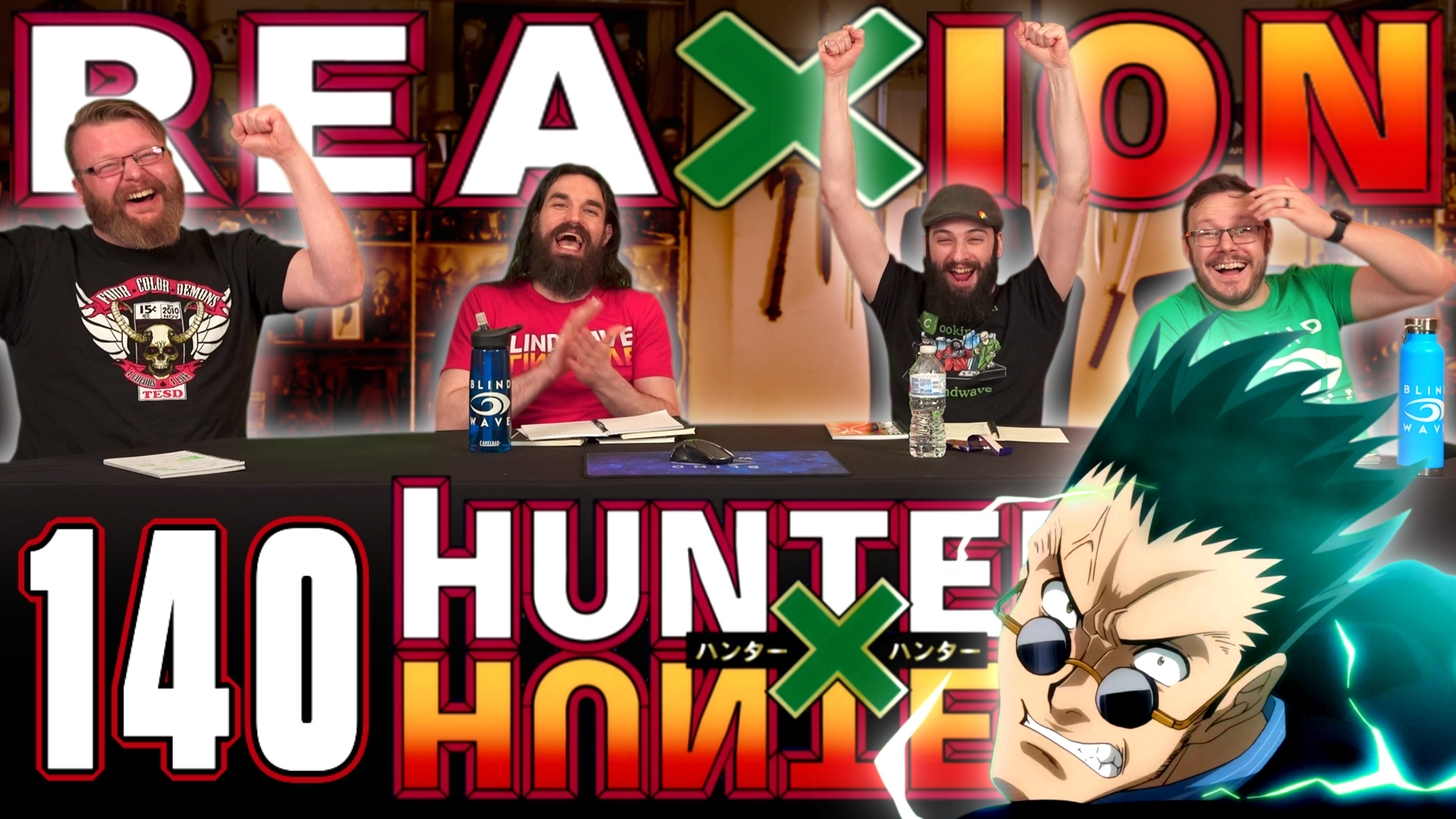 Hunter x Hunter 140 Reaction – Blind Wave