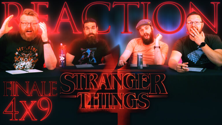 Stranger Things 4x9 Reaction