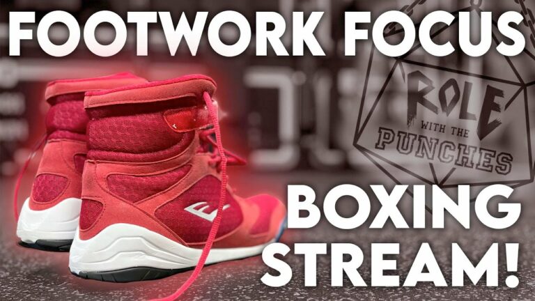 Beginner Boxing Stream: Focusing on Footwork - Full Workout!