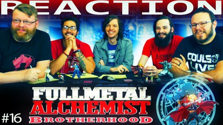 Full Metal Alchemist Brotherhood 16 REACTION