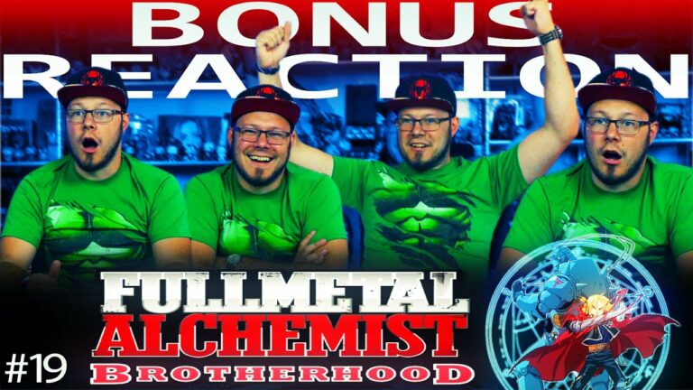 Full Metal Alchemist Brotherhood 19 REACTION