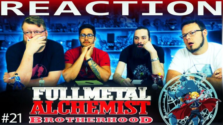 Full Metal Alchemist Brotherhood 21 REACTION