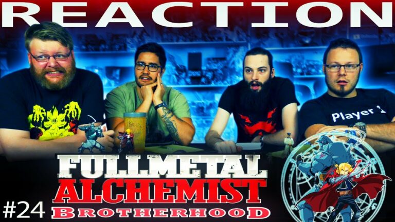 Full Metal Alchemist Brotherhood 24 REACTION
