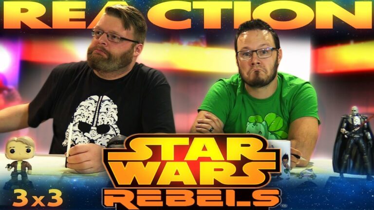 Star Wars Rebels 03x03 REACTION