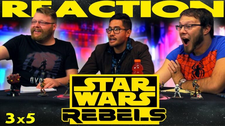 Star Wars Rebels 03x05 REACTION