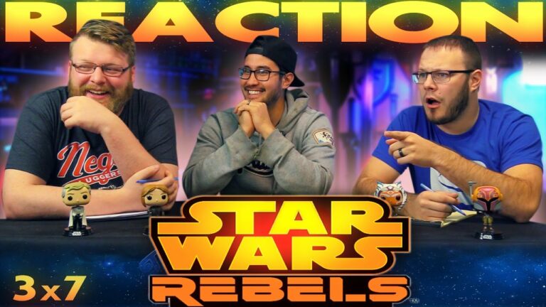 Star Wars Rebels 03x07 REACTION