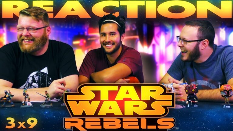 Star Wars Rebels 03x09 REACTION