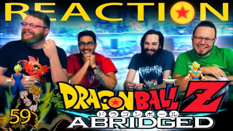 TFS Dragon Ball Z Abridged REACTION Episode 59