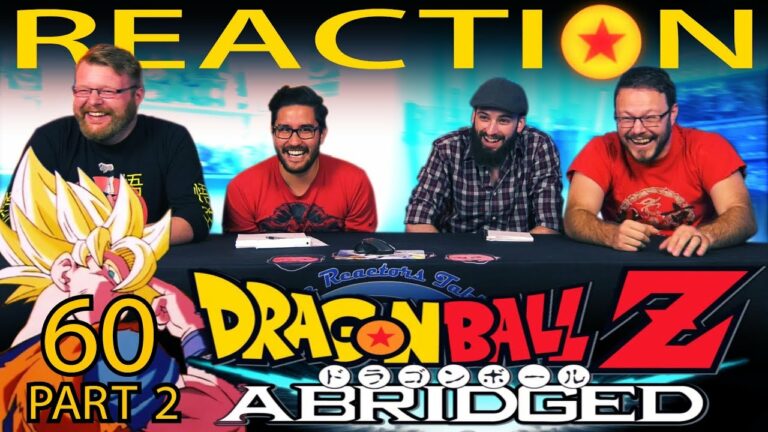 TFS Dragon Ball Z Abridged REACTION Episode 60 - Part 2