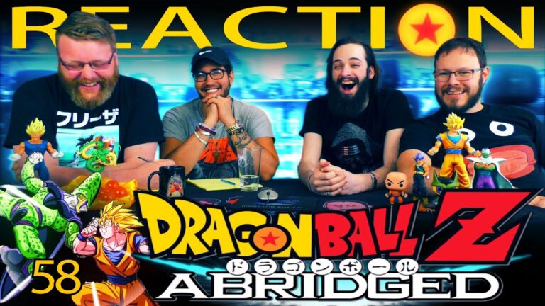 TFS Dragon Ball Z Abridged REACTION Episode 58