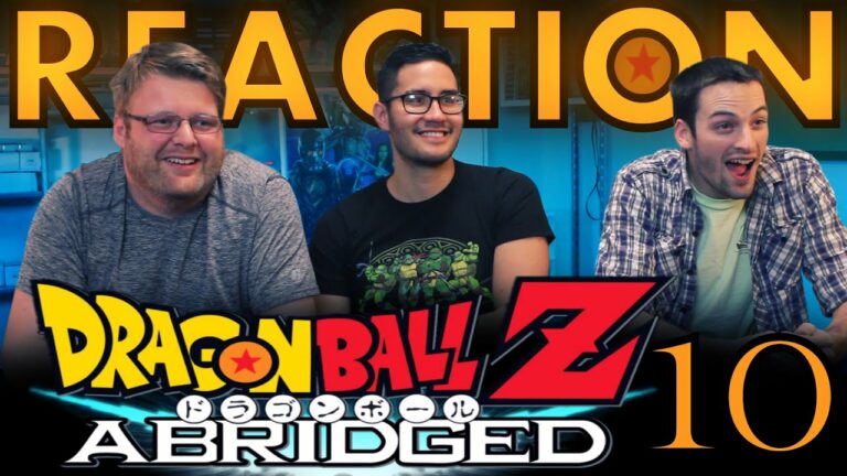 TFS DragonBall Z Abridged REACTION!! Episode 10 pt 2/3