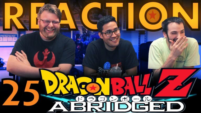 TFS DragonBall Z Abridged REACTION!! Episode 25