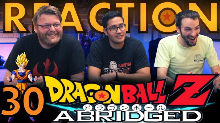 TFS DragonBall Z Abridged REACTION!! Episode 30 1/3