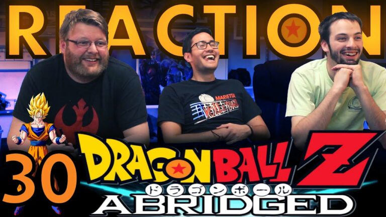 TFS DragonBall Z Abridged REACTION!! Episode 30 2/3