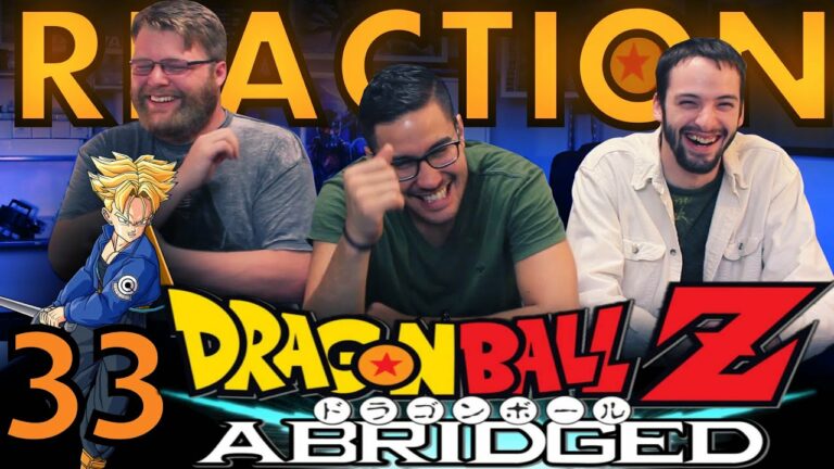 TFS DragonBall Z Abridged REACTION!! Episode 33
