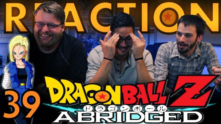 TFS DragonBall Z Abridged REACTION!! Episode 39