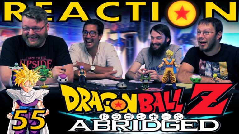 TFS DragonBall Z Abridged REACTION!! Episode 55
