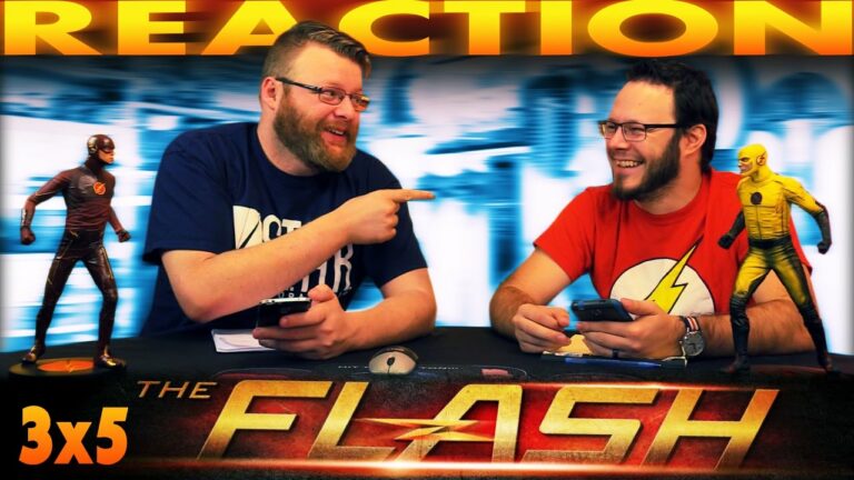 The Flash 3x5 Reaction