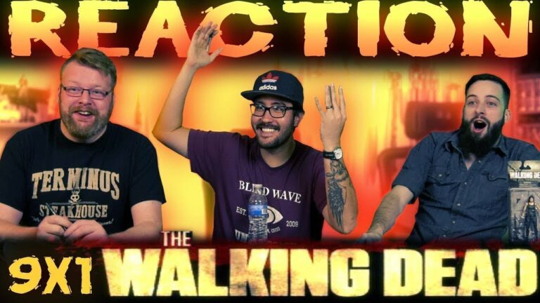 The Walking Dead 9x1 REACTION!! 