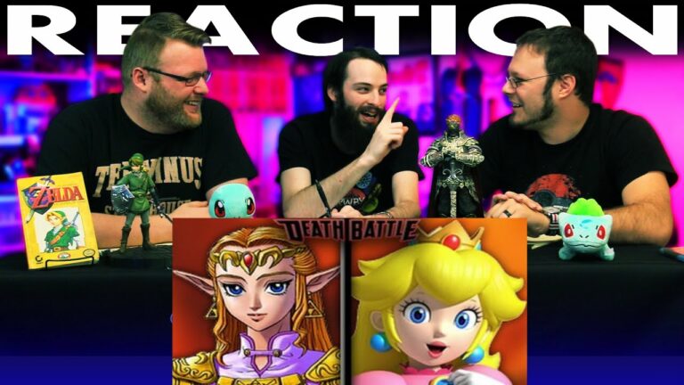Zelda VS Peach Death Battle REACTION!!