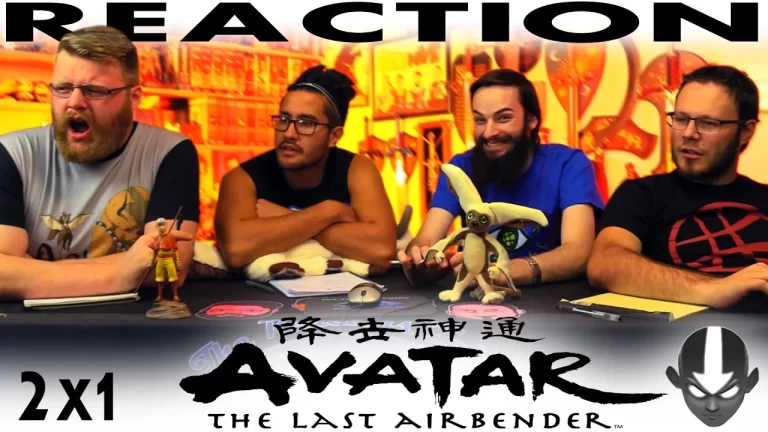 Avatar - The Last Airbender 2x1 Reaction