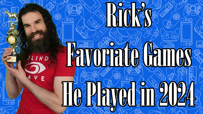 Rick’s Favorite Video Games He Played in 2024