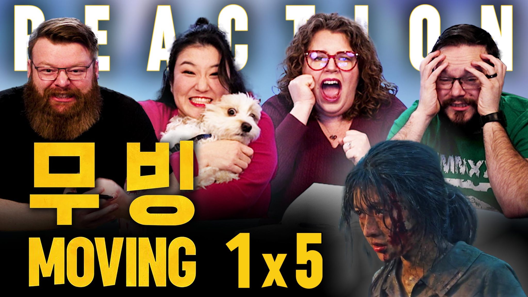 Moving 1×5 Reaction – Blind Wave