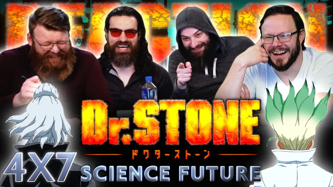 Dr. Stone 4×7 Reaction