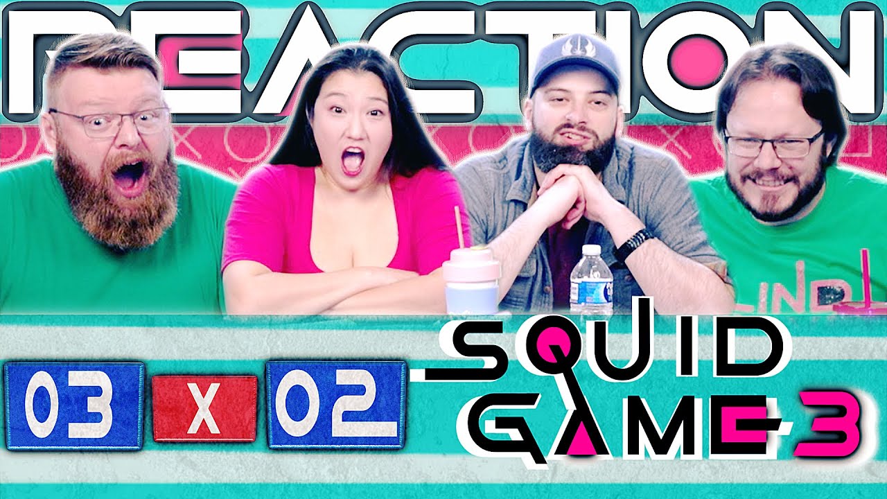 Squid Game 3×2 Reaction