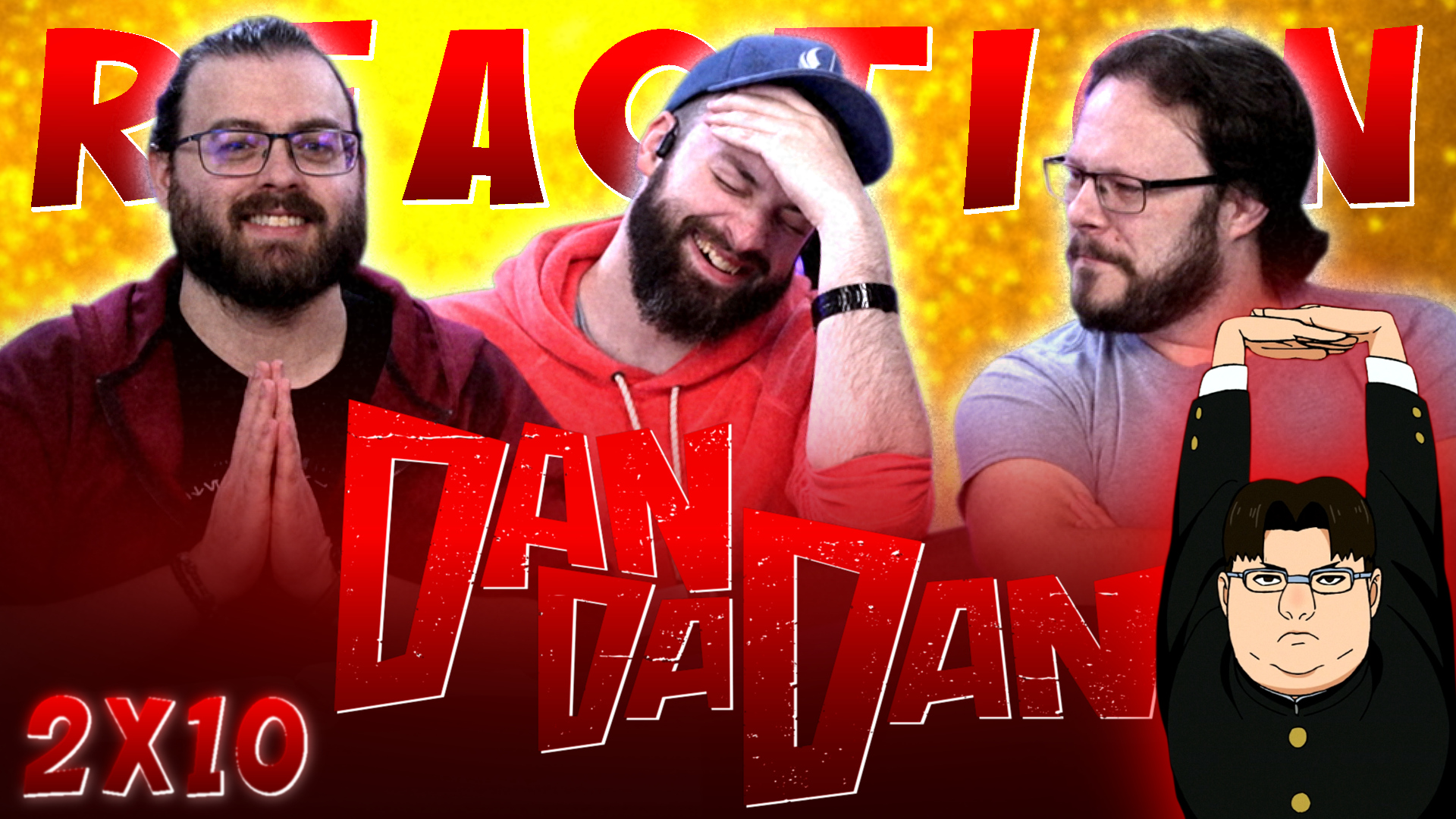 Dandadan 2×10 Reaction