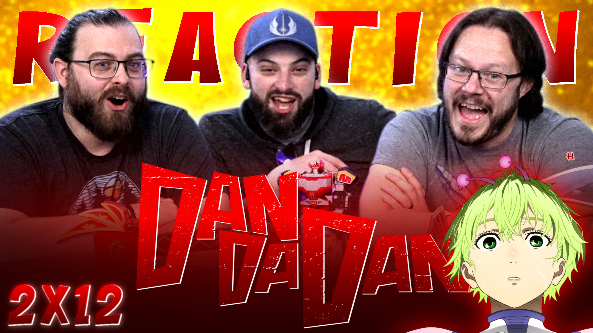 Dandadan 2×12 Reaction