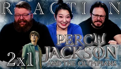 Percy Jackson and the Olympians 2×1 Reaction