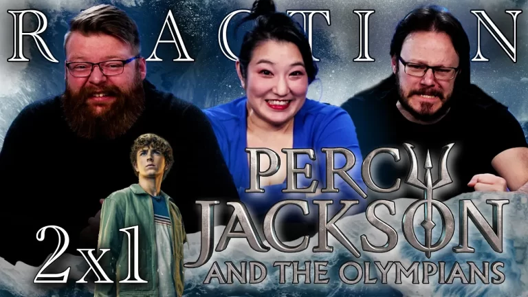Percy Jackson and the Olympians 2×1 Reaction