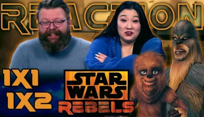 My Wife Watches Star Wars Rebels 1×1-2 Reaction